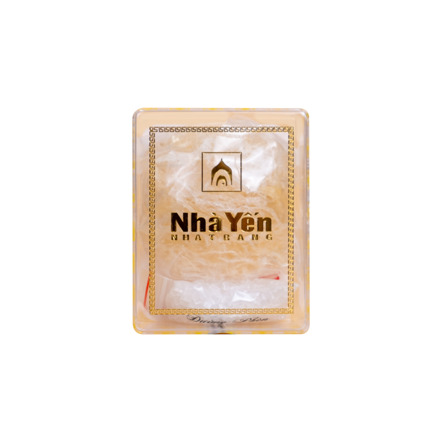 Tổ Yến Trắng Tinh Chế - Nhà Yến Nha Trang - Hộp 10 Gram - Tổ Yến Sào Tinh Chế - Hàng Chính Hãng