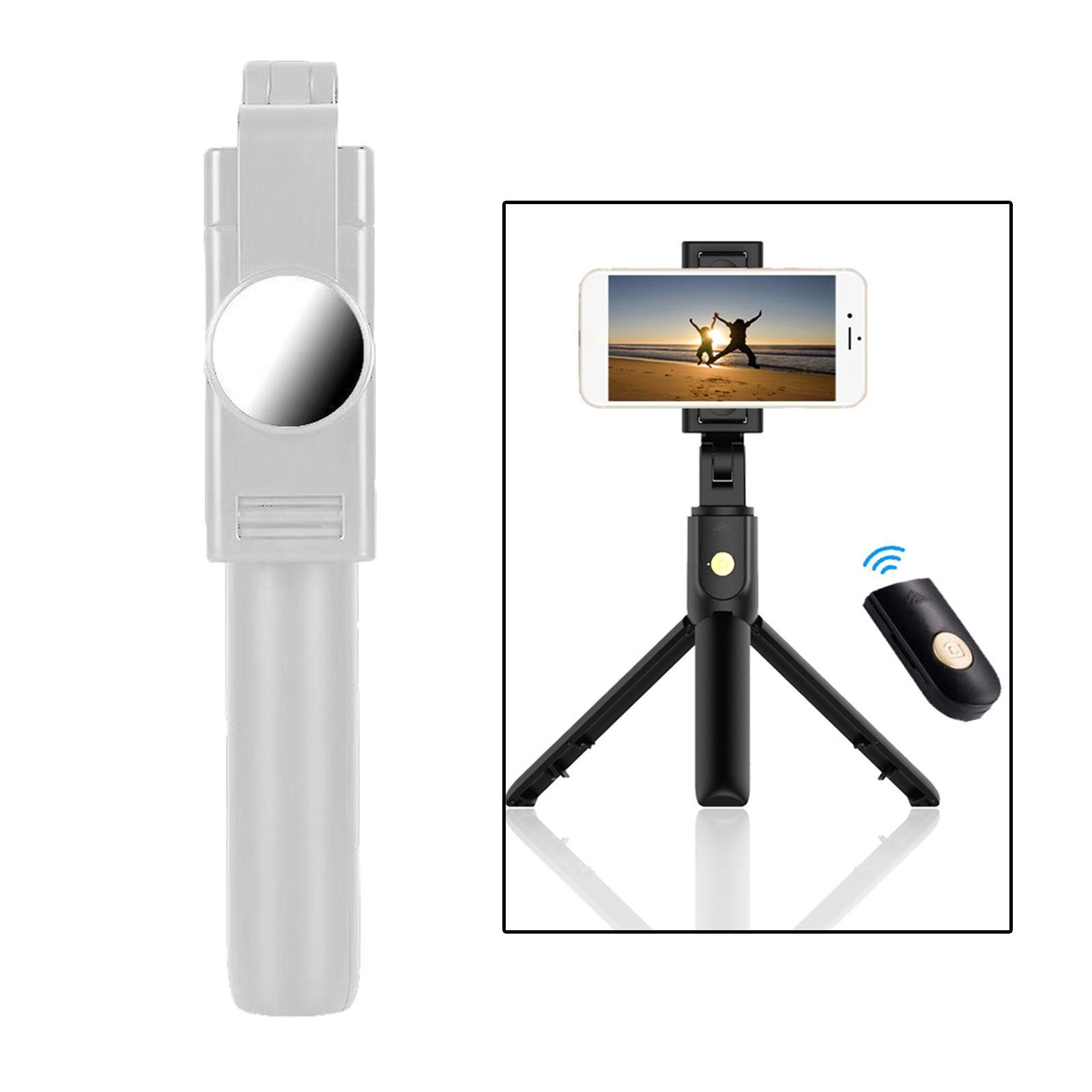 Bluetooth Selfie Stick Bluetooth Remote Shutter Tripod Holder for Cell Phone