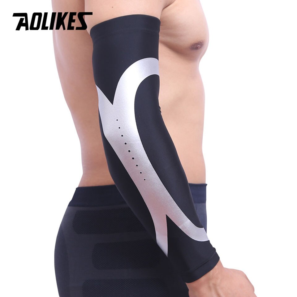 Ống tay chống nắng thể thao AOLIKES YE-7945 bảo vệ khủy tay Sport protection elastic arm