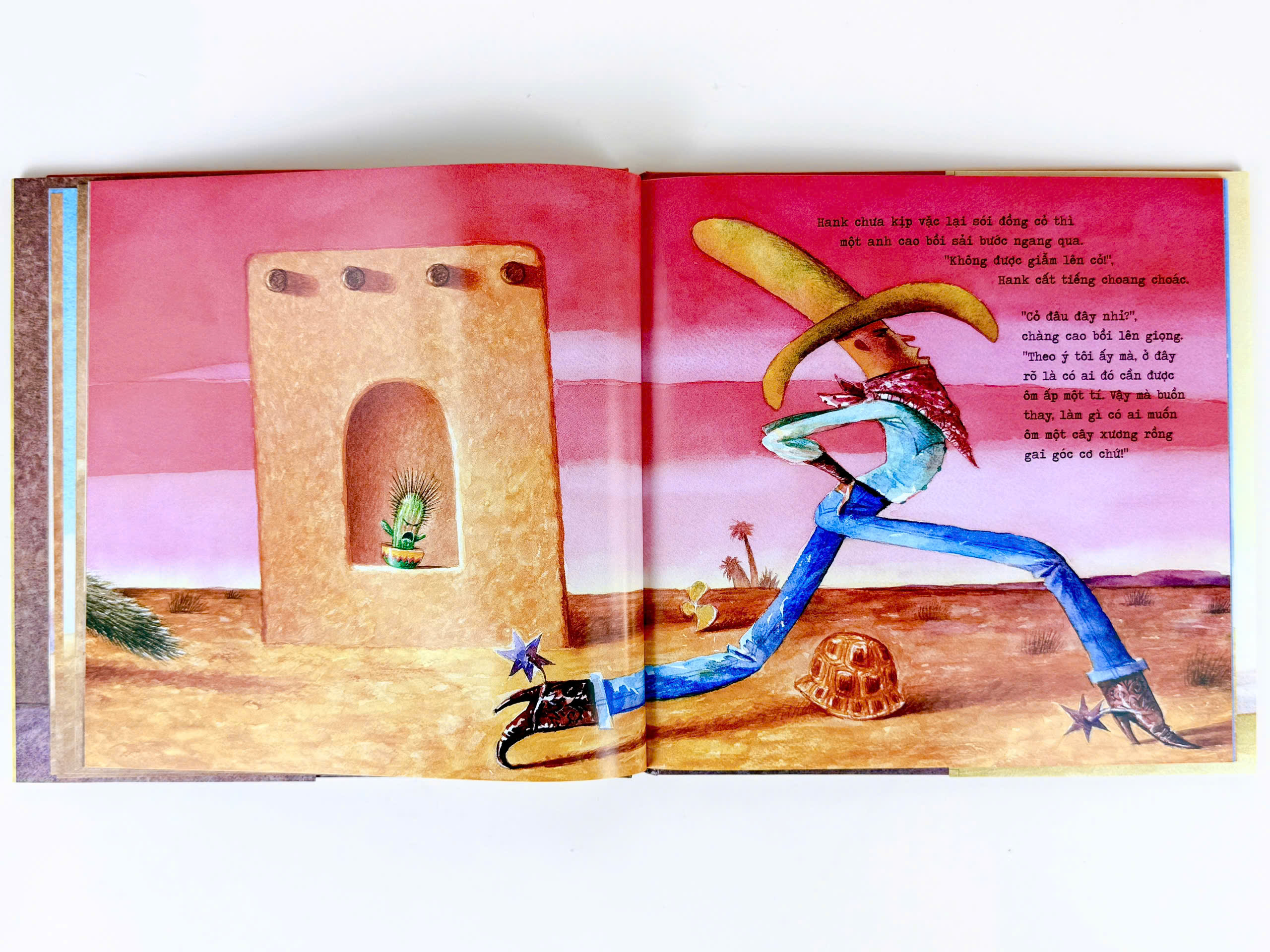 Sách - Xương rồng cũng cần lắm một cái ôm (truyện cho bé từ 3 tuổi+) - Bìa cứng