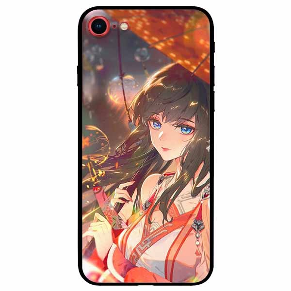 Ốp lưng dành cho Iphone 7 , 8 mẫu Thiếu Nữ Mắt Xanh