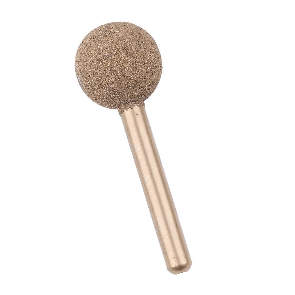 2Pc/Pack 20mm Dia Diamond Grinding Rotary Drill Bit for Glass Jade Jewelry Stone