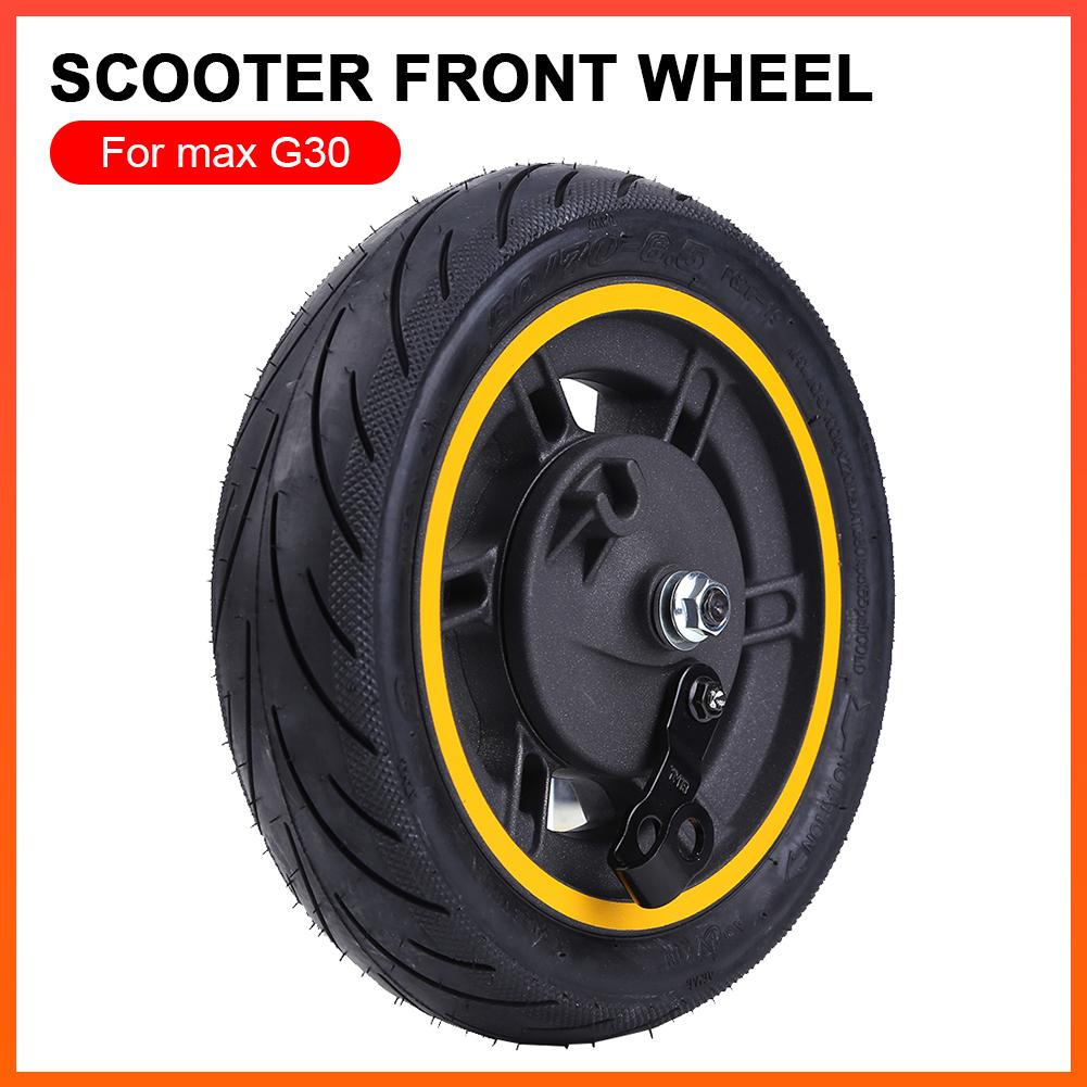 Bánh xe tay ga điện cho Ninebot Max G30 G30D Kickscooter 10 inch Hub Front Wheel