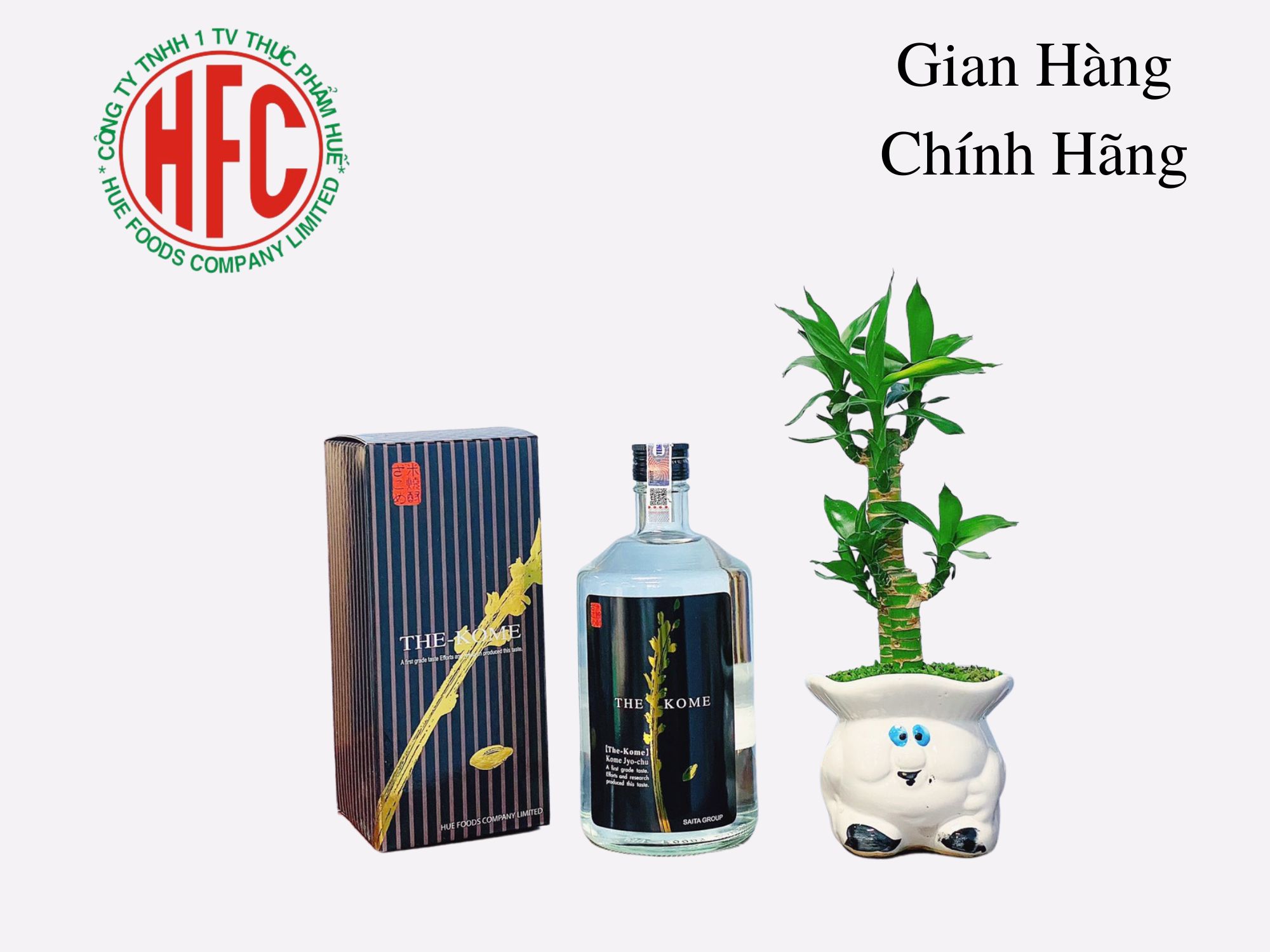 【Chính hãng】Rượu Shochu The Kome 25° Chai 750ml