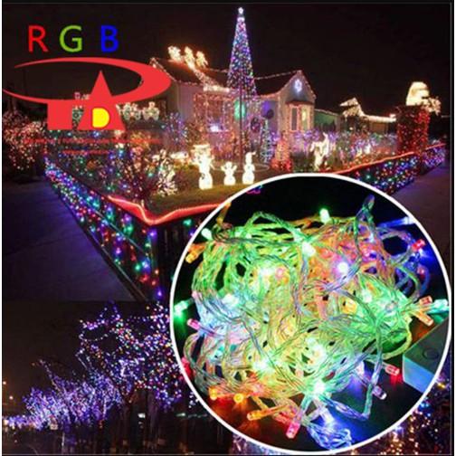 Đèn led trang trí noel 100m đủ màu