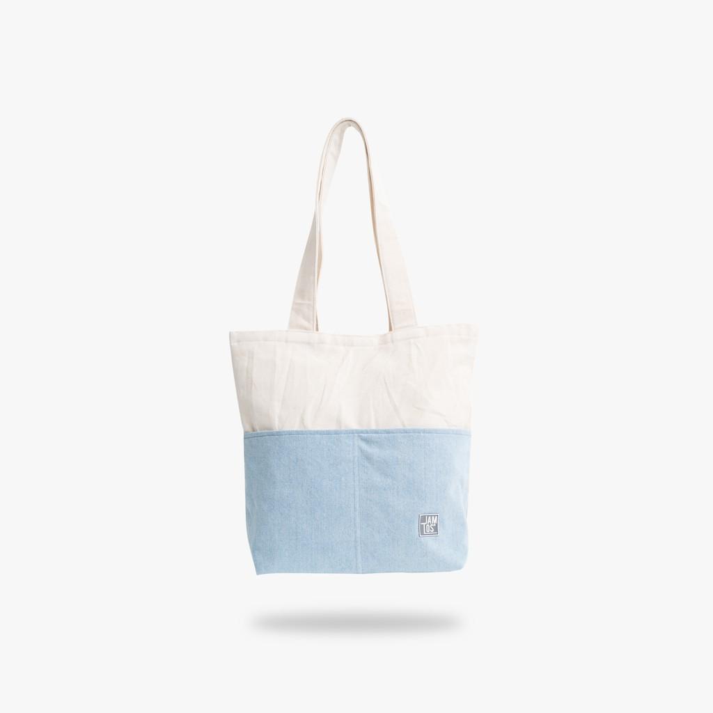 Túi tote thời trang vải canvas Jeans Tote Jamlos