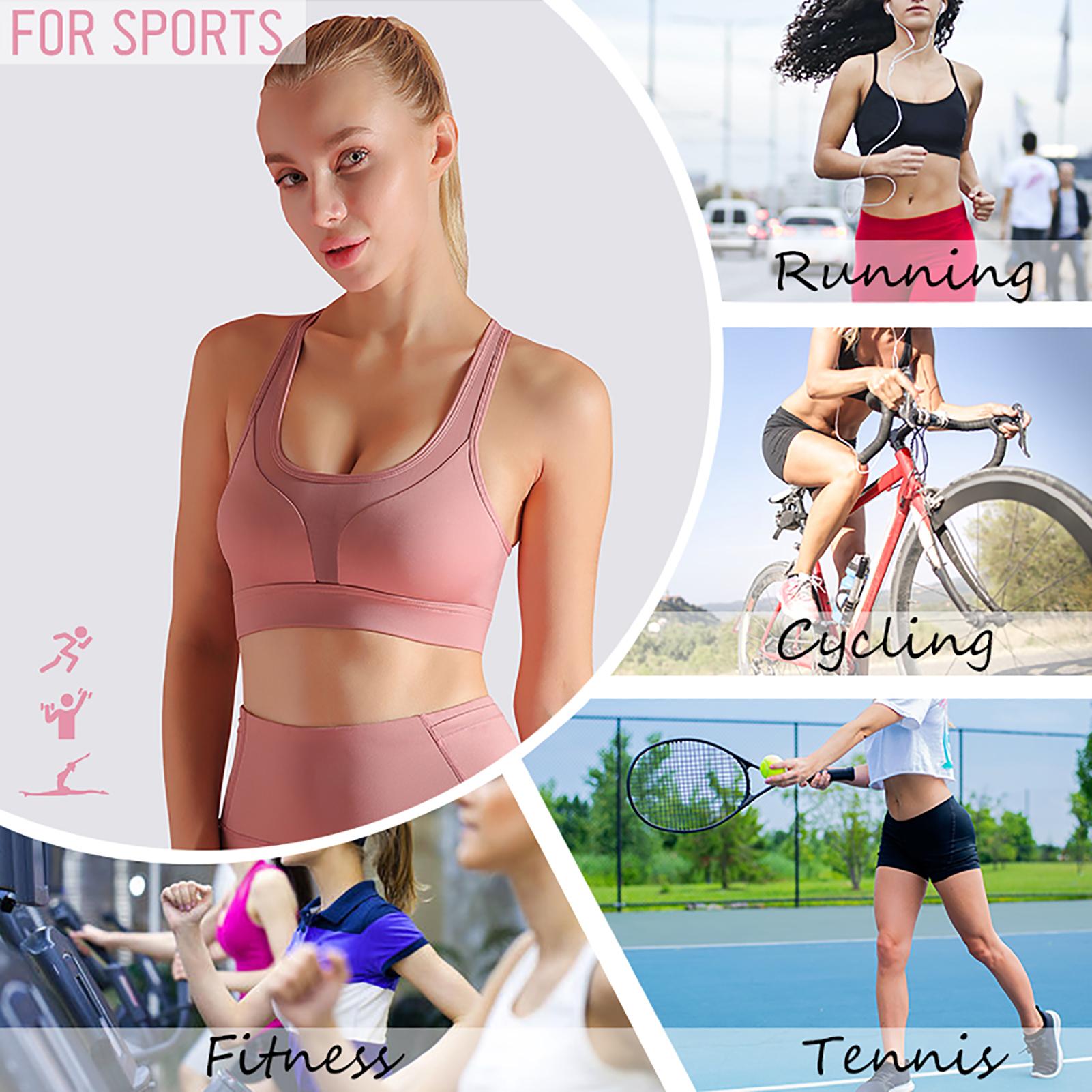 Áo ngực Bra cho Nữ tâp Gym, Yoga có túi sau, Lưng Lưới