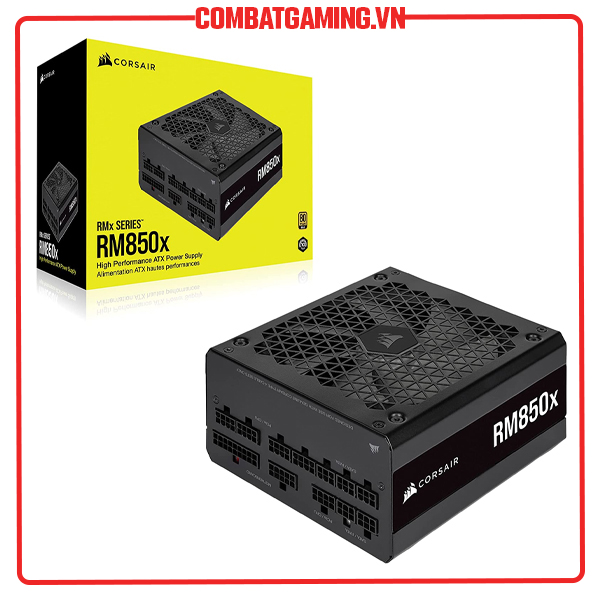 Nguồn Corsair RM850x 80 Plus Gold - Full Modular - Hàng Chính Hãng