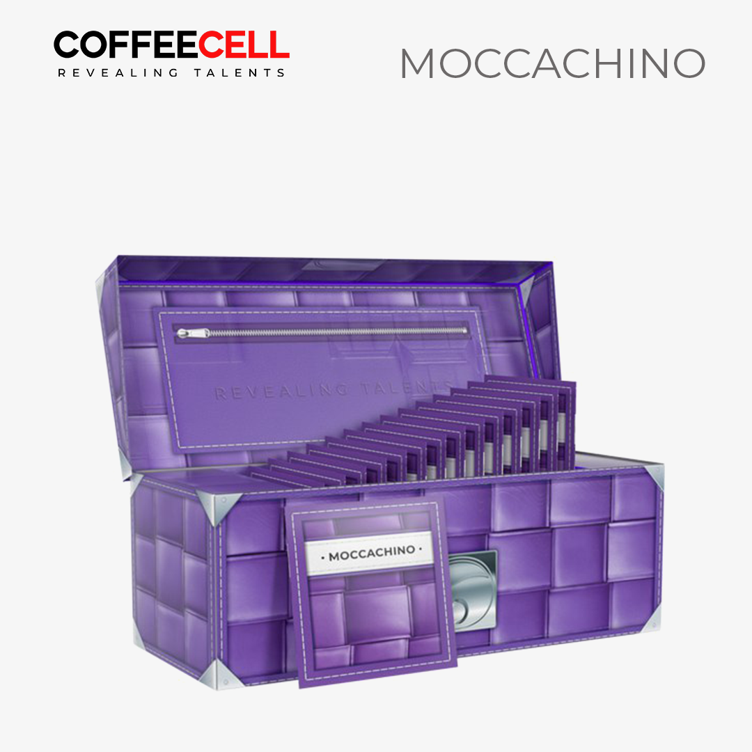 Combo 5 Gói Cà Phê Mocha Với Nhân Sâm Trắng Thượng Hạng COFFEECELL (5 gói x 15g) - Cà phê Arabica từ Brazil, Vị Socola tinh tế, Khơi nguồn cảm hứng - Hàng Chính Hãng