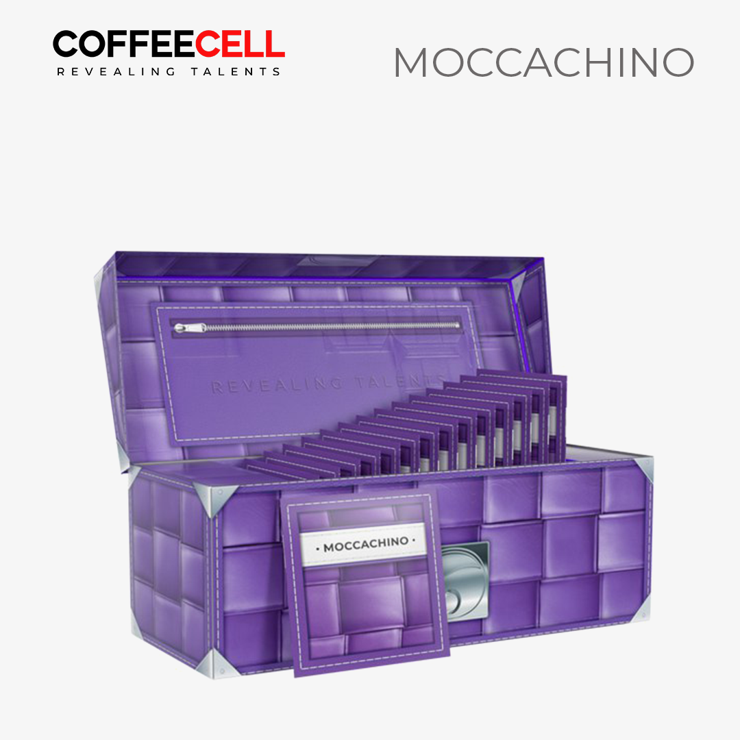 Cà Phê Mocha Với Nhân Sâm Trắng Thượng Hạng COFFEECELL - Cà phê Arabica từ Brazil, Vị Socola tinh tế, Khơi nguồn cảm hứng - Hàng Chính Hãng