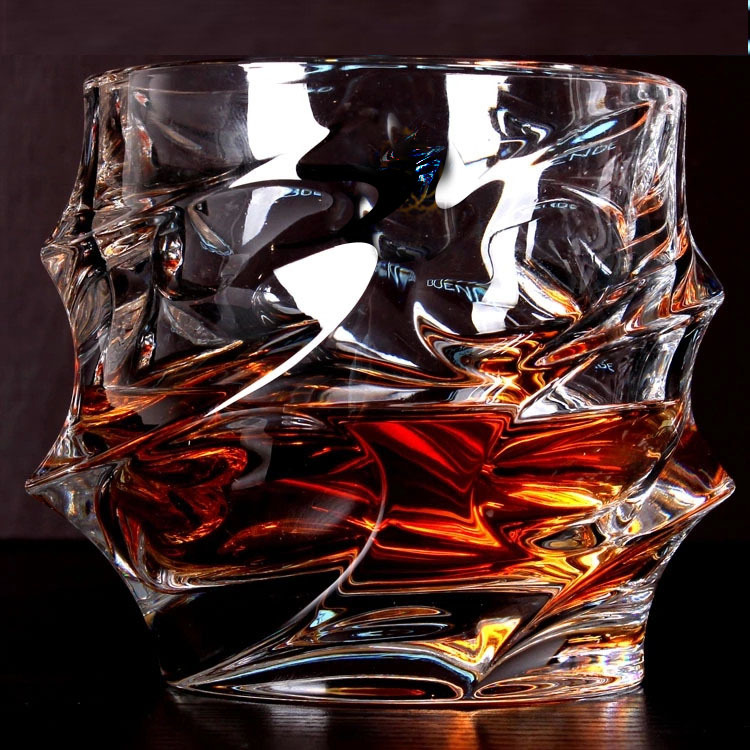 Bộ Ly Uống Nước, Rượu Whisky Xoắn Vô Cực Phong Cách Châu Âu 6 Sets - Hàng Nhập Khẩu