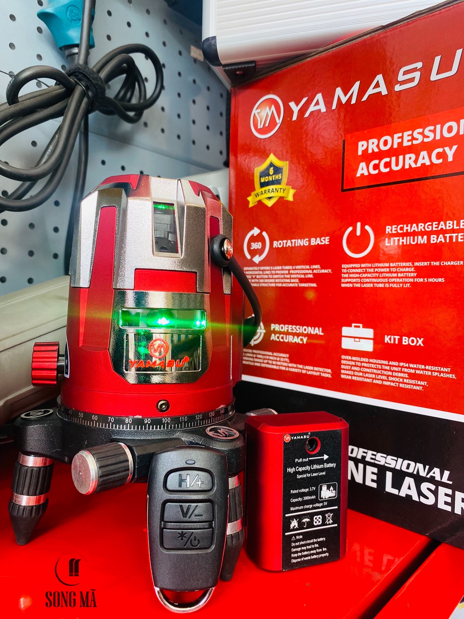 MÁY Cân Bằng Laser  Siêu Sáng YAMASU-399 PLUS