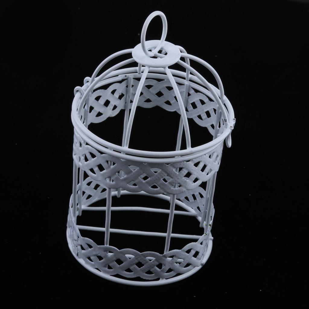 2Pcs Iron Birdcage Frame Wire Succulent Pot Metal Planter Iron Plant Basket