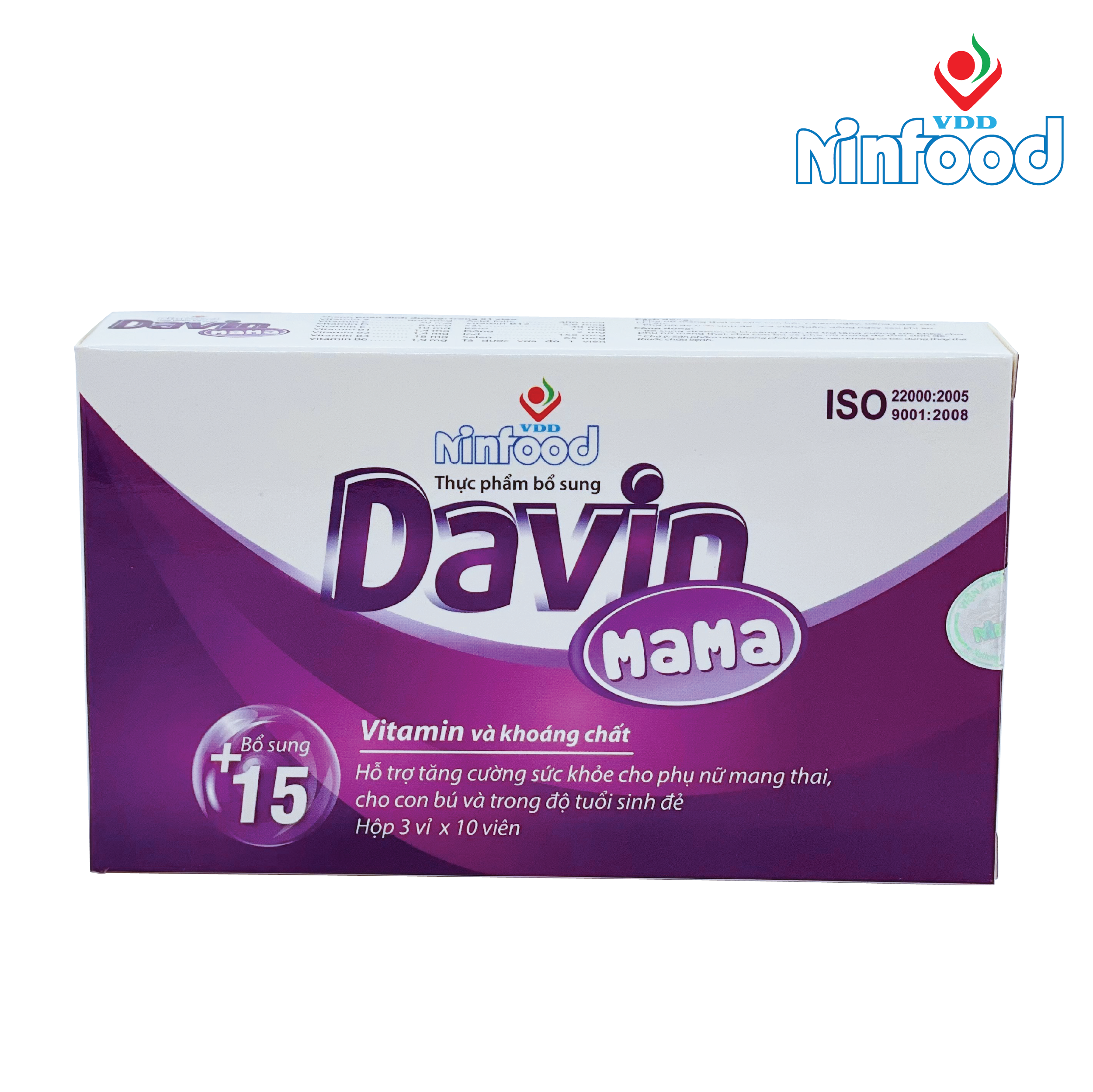 Davin Mama- Bổ sung sắt và acid folic cho phụ nữ có thai- Viện dinh dưỡng Quốc gia- Ninfood