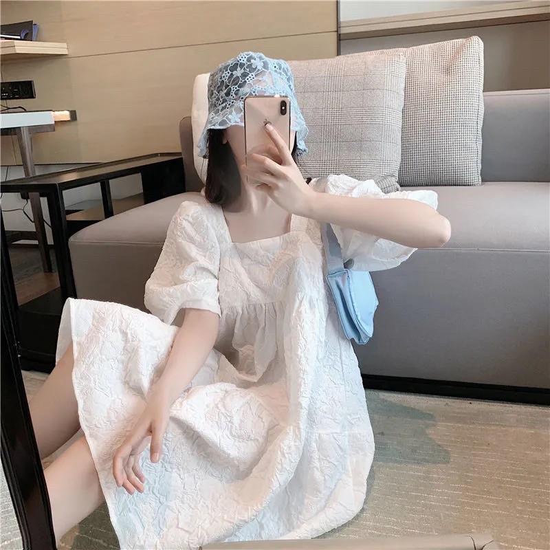 Áo babydoll kiểu áo váy ngực bèo xếp nếp ulzzang Made by Toneontone TOT