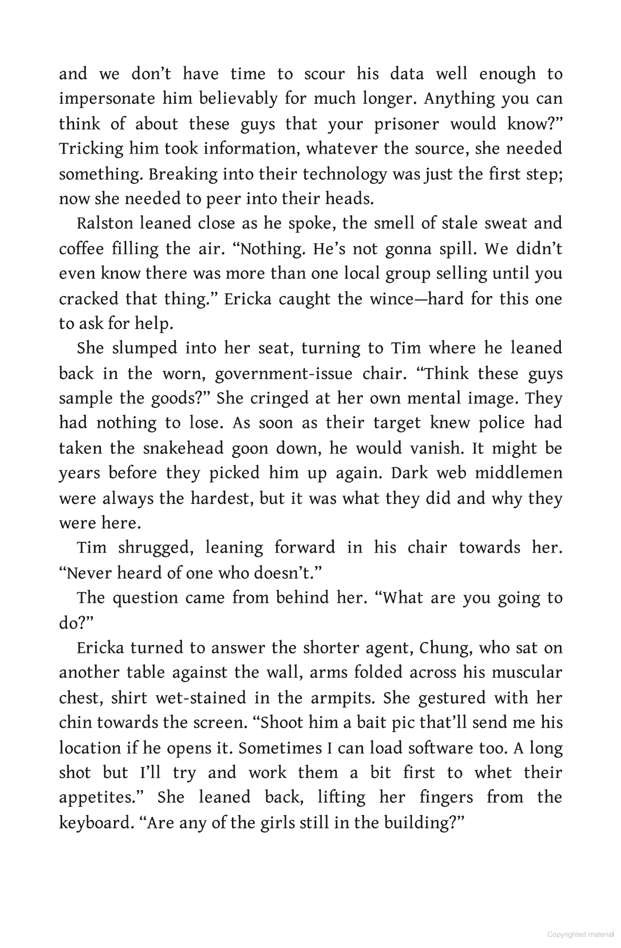 Sách ngoại văn: The Ericka Blackwood Files - Hacker