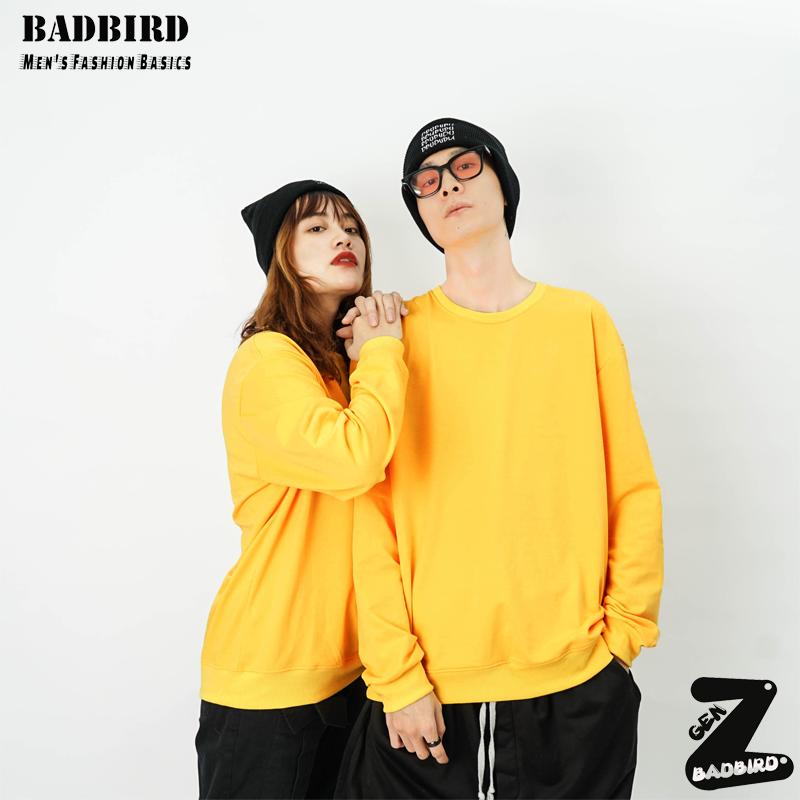 Áo Thun Dài Tay Unisex nam nữ form rộng Oversize, Sweater chất nỉ da cá cao cấp trơn basic, GENZ, Thương hiệu Việt