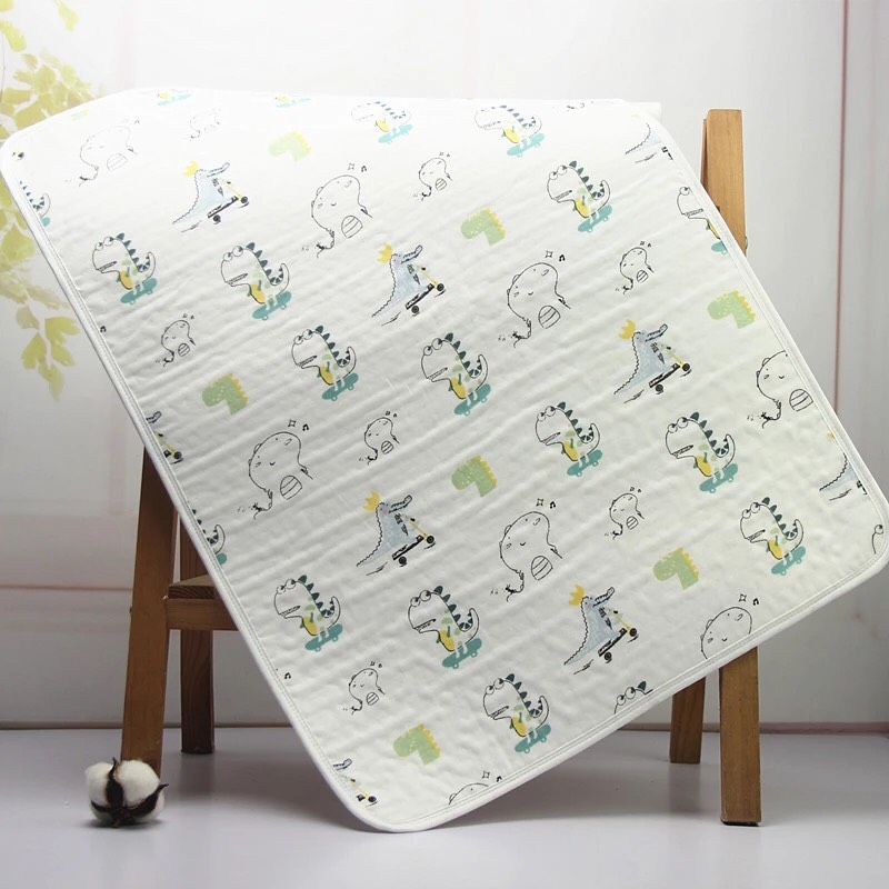 Lót Chống Thấm Sợi Tre 4 Lớp Siêu Thấm Hút Cho Bé