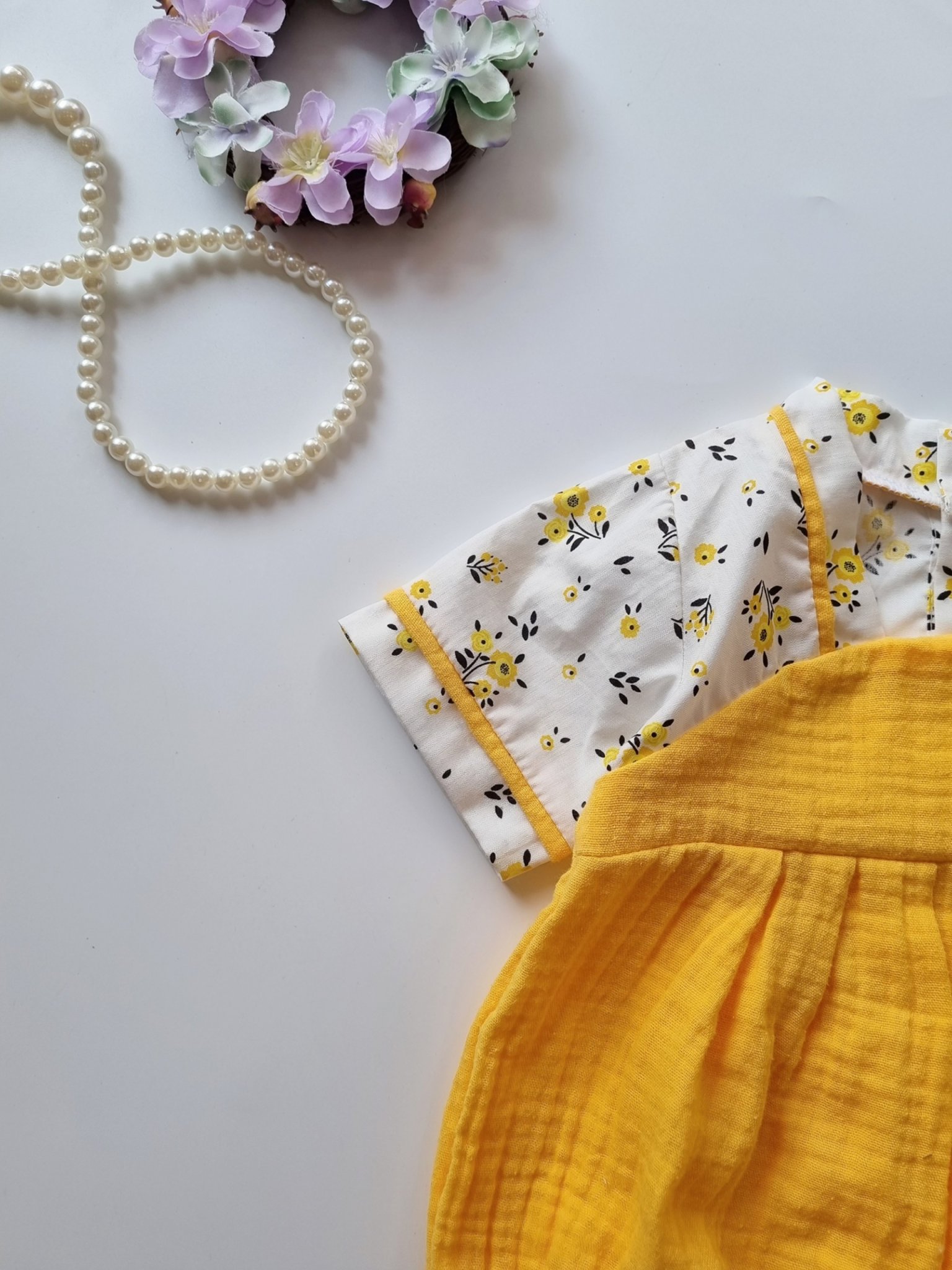Body áo liền quần cho bé đầy tháng, thôi nôi