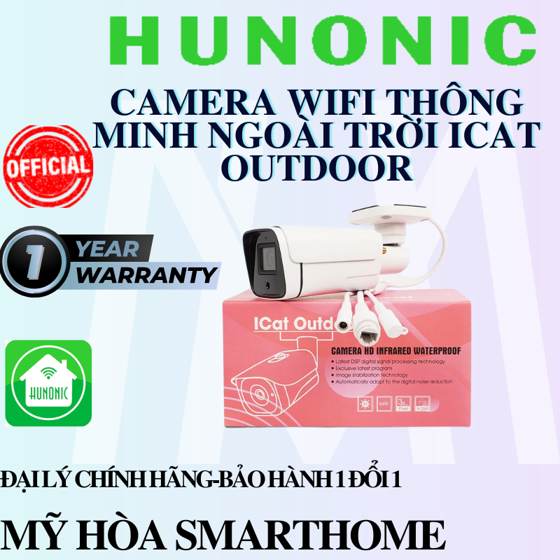 Camera Wifi Thông Minh Ngoài Trời ICat Outdoor-Hàng chính hãng