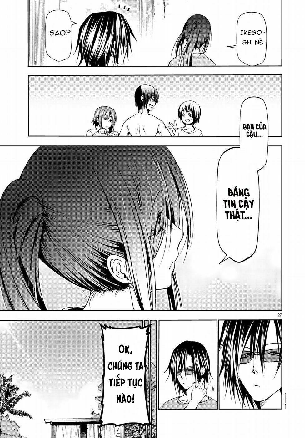 cô gái thích lặn - grand blue chapter 53 27
