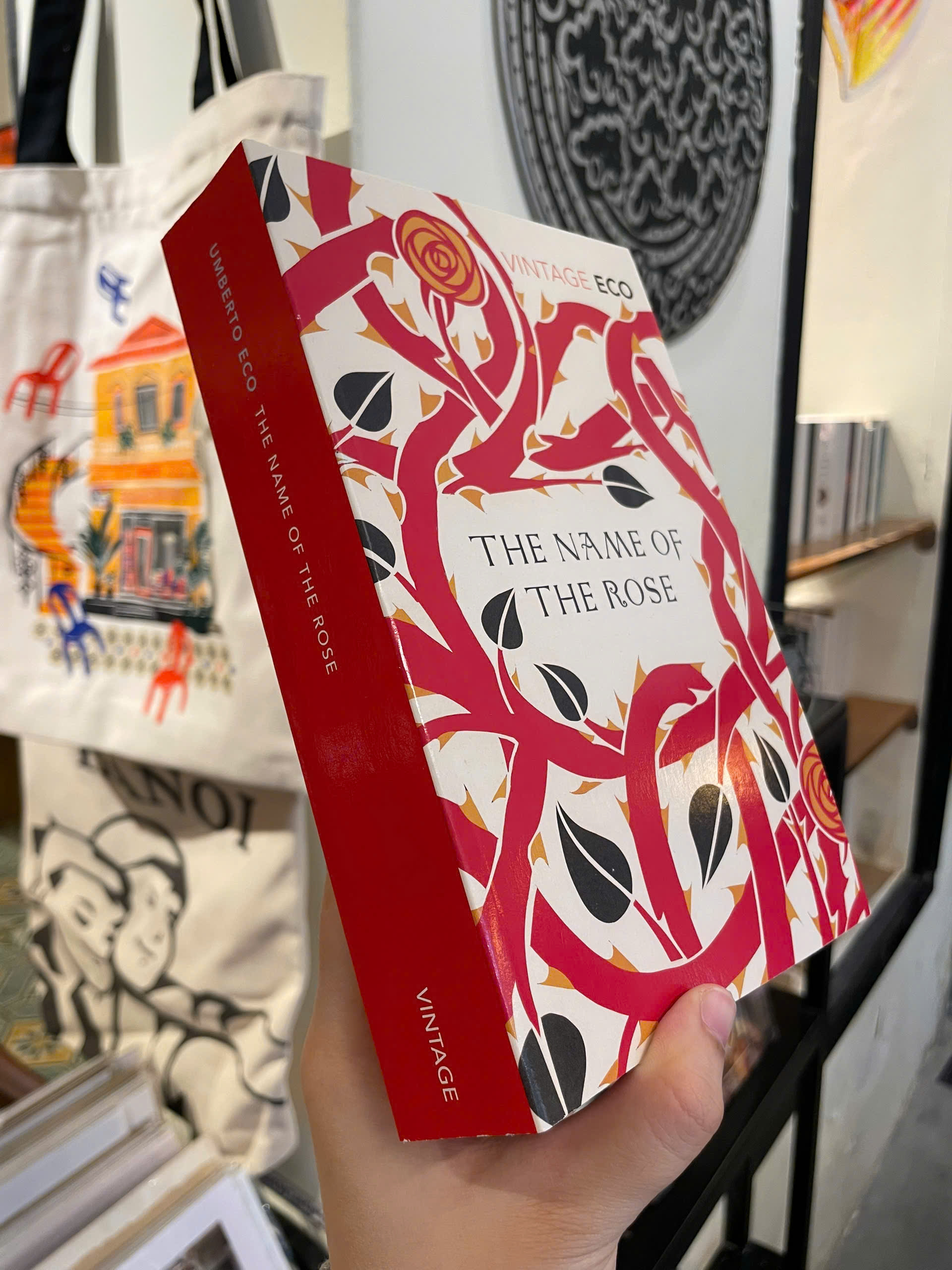 Sách - The Name of The Rose by Umberto Eco - Fiction/Historical Fiction/Mystery book in English