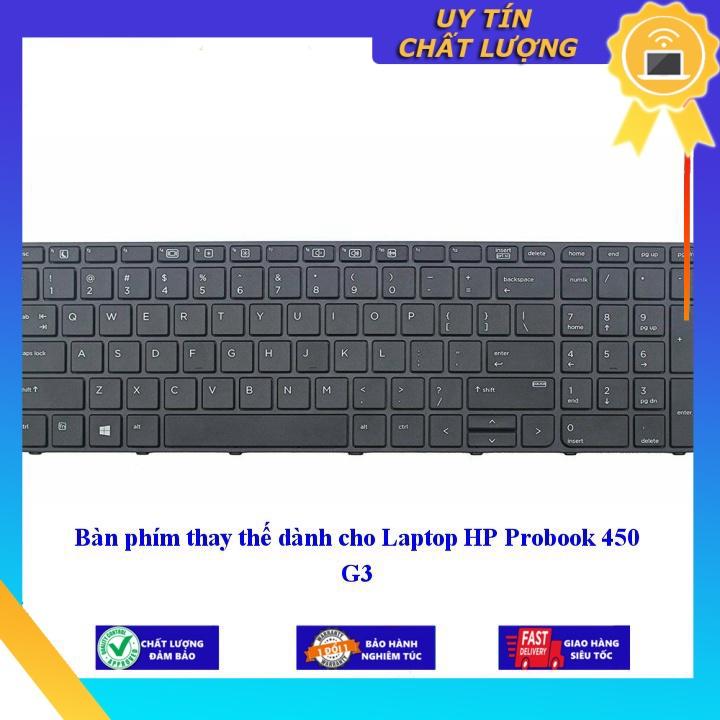 Bàn phím dùng cho Laptop HP Probook 450 G3 - Hàng Nhập Khẩu New Seal