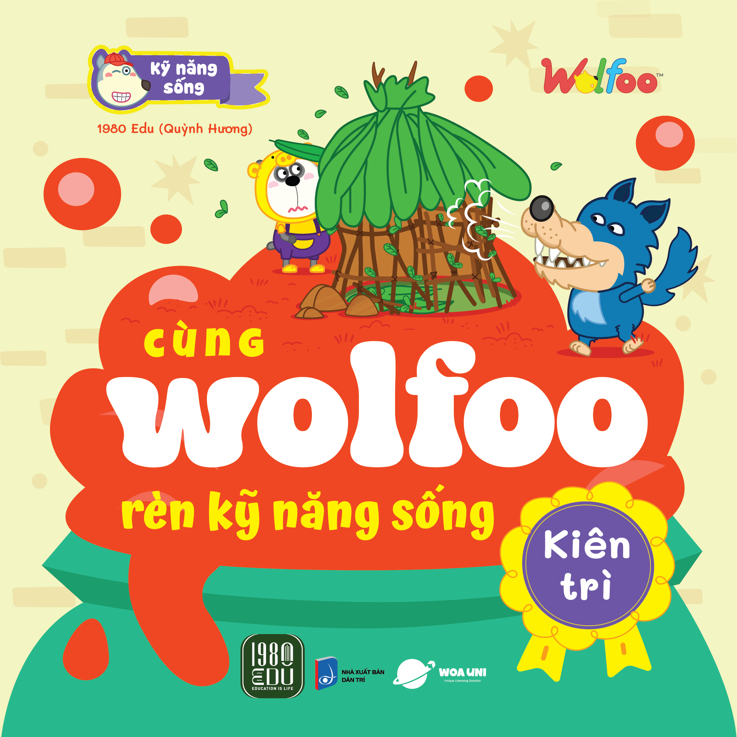 Combo 6 cuốn Cùng Wolfoo Rèn Kỹ Năng Sống