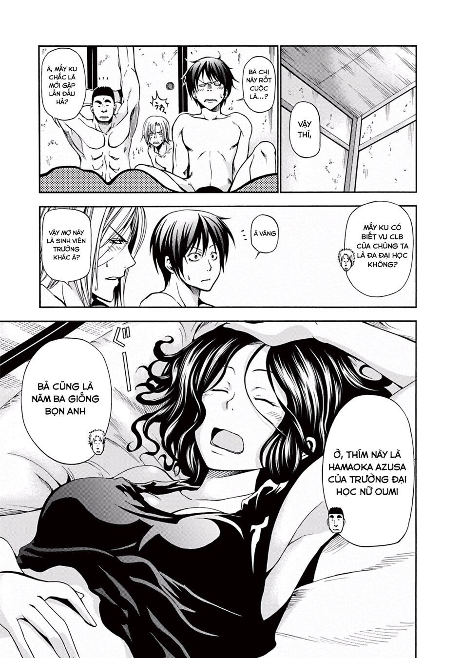 cô gái thích lặn - grand blue chapter 6 3