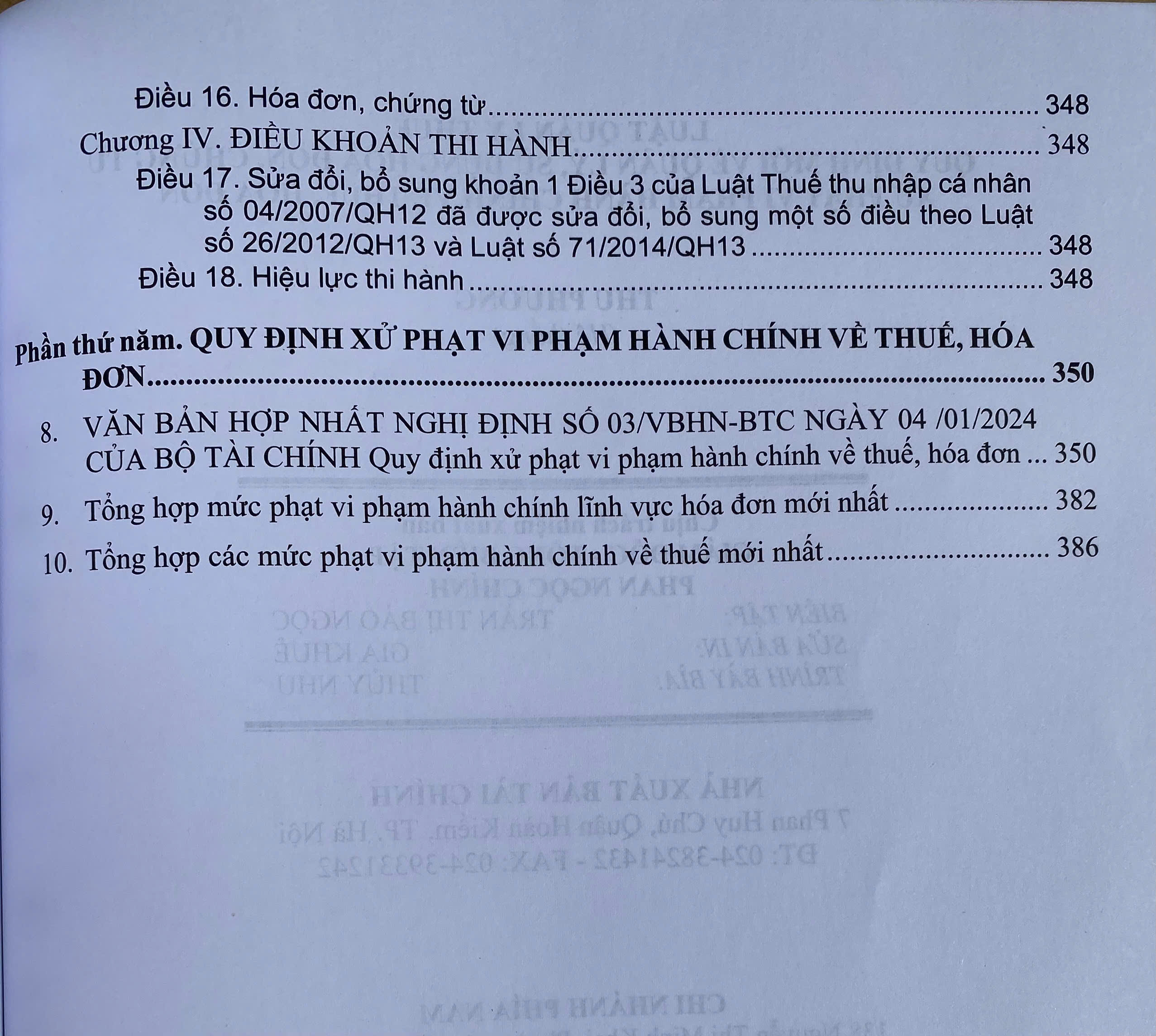 Luật Quản Lý Thuế - Quy Định Mới  Về Quản Lý, Sử Dụng Hoá Đơn, Chứng Từ - Xử Phạt Vi Phạm Hành Chính Về Thuế, Hoá Đơn