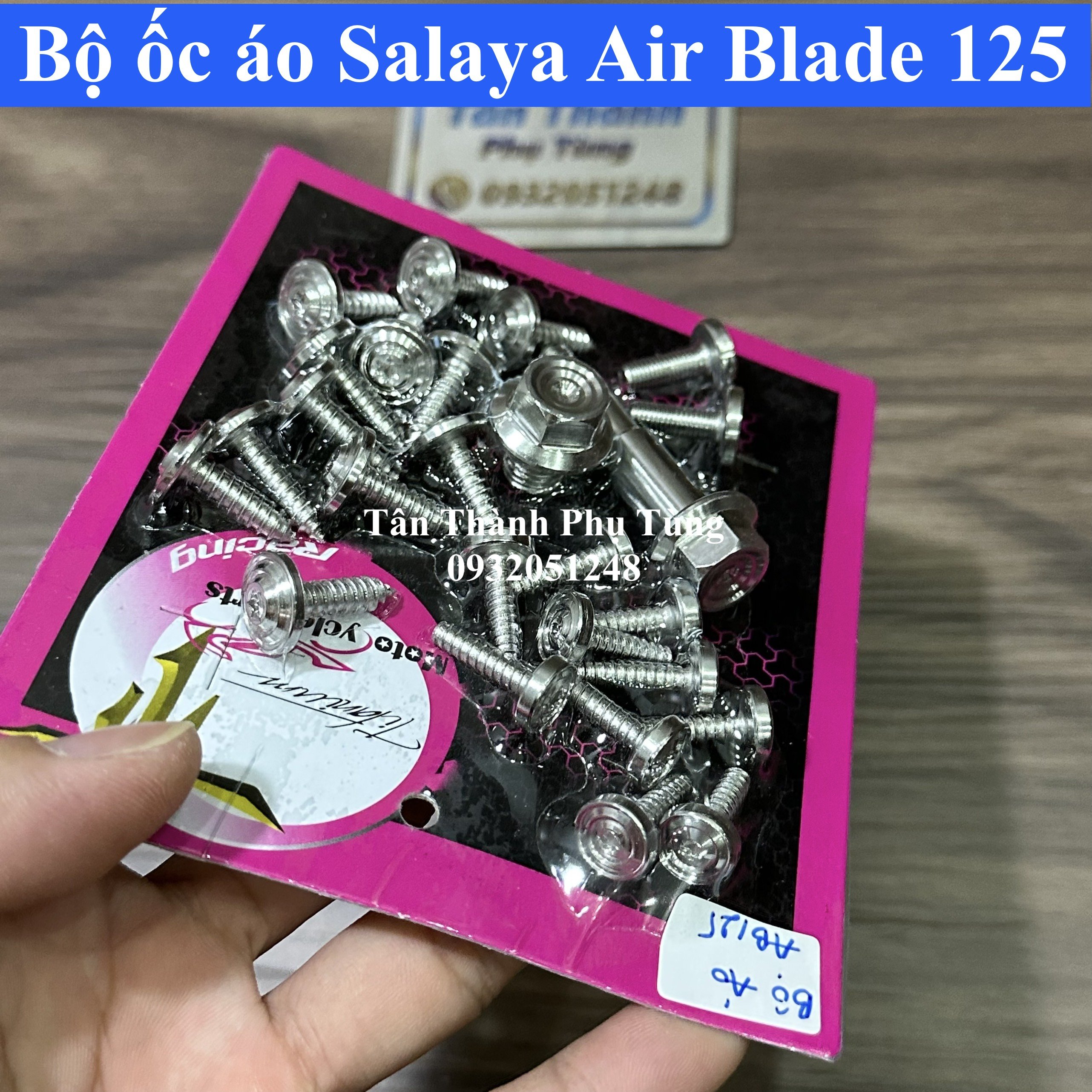 Bộ ốc áo Salaya dành cho Air Blade 2016-2022