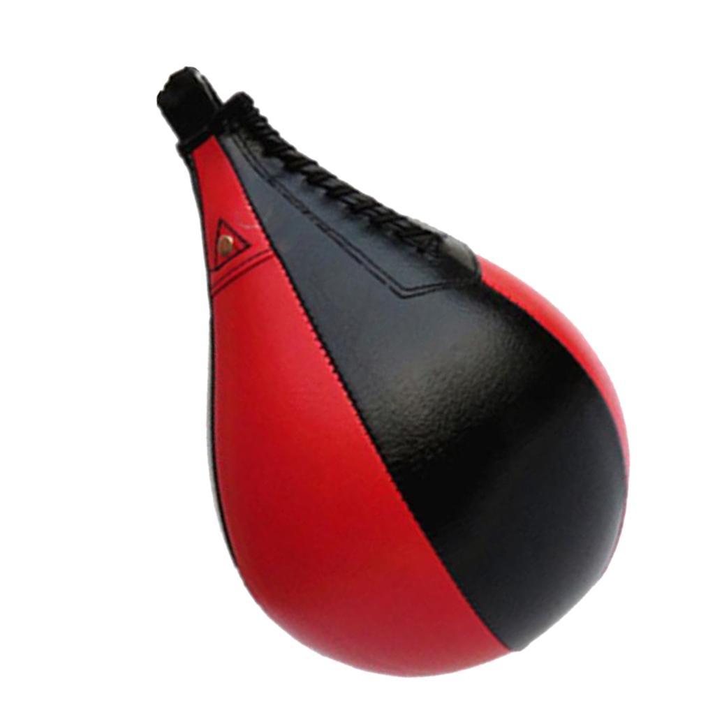 2x Ball Training Punching Bag Boxing MMA Pear Shaped Exercise Ball .