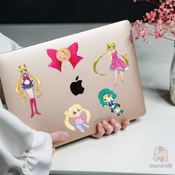 Miếng dán Stickers truyện Thuỳ thủ mặt trăng