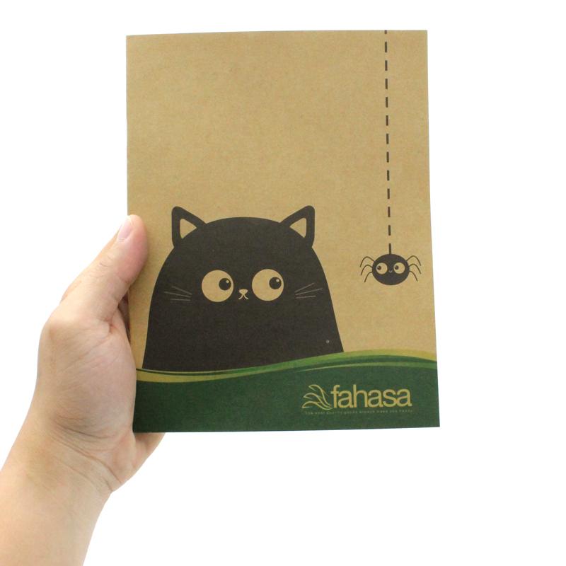 Combo 10 Tập Học Sinh Funny Cats 4 Ô Ly 100 Trang 100gsm - Fahasa 01 + 1 Bao Tập
