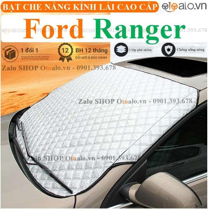 Tấm che chắn nắng nóng kính lái xe ô tô Ford Ranger 3 Lớp Cao Cấp - OTOALO