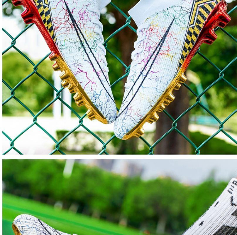 LCRTZKG 2023 Giày bóng đá Assassin mới cho nam giới World Cup AG Long Nail Race Đào tạo Giày cho nam giới và phụ nữ Sinh viên trẻ em Broken Nail