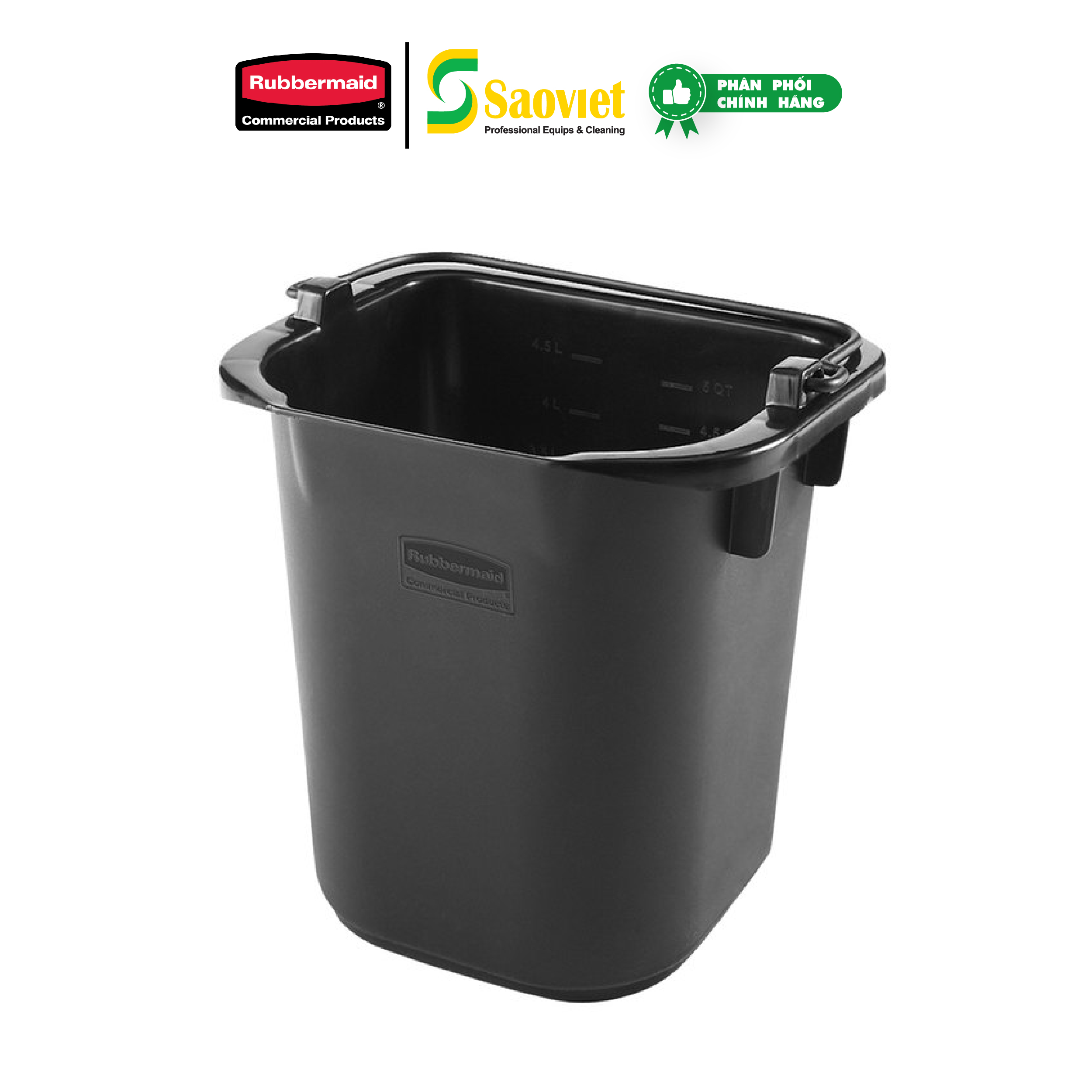 Xô Đựng Dụng Cụ Vệ Sinh Đa Năng RUBBERMAID Nhiều Màu Sắc - SKU: 1857374/5/6/7/8 | SAOVIETCO