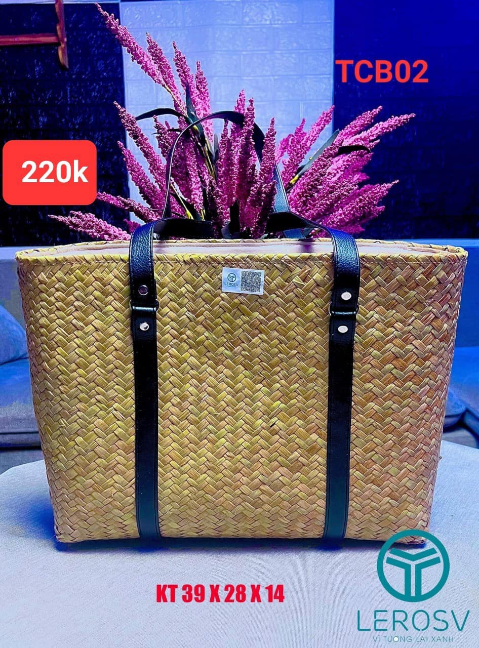 TÚI CỎ BÀNG THỜI TRANG LEROSV ECO