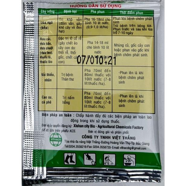 Thuốc trừ bệnh Valivithaco 5sc, Xuất xứ Nhật Bản. Trị thối rễ, lở cổ rễ, chết ẻo cây con.