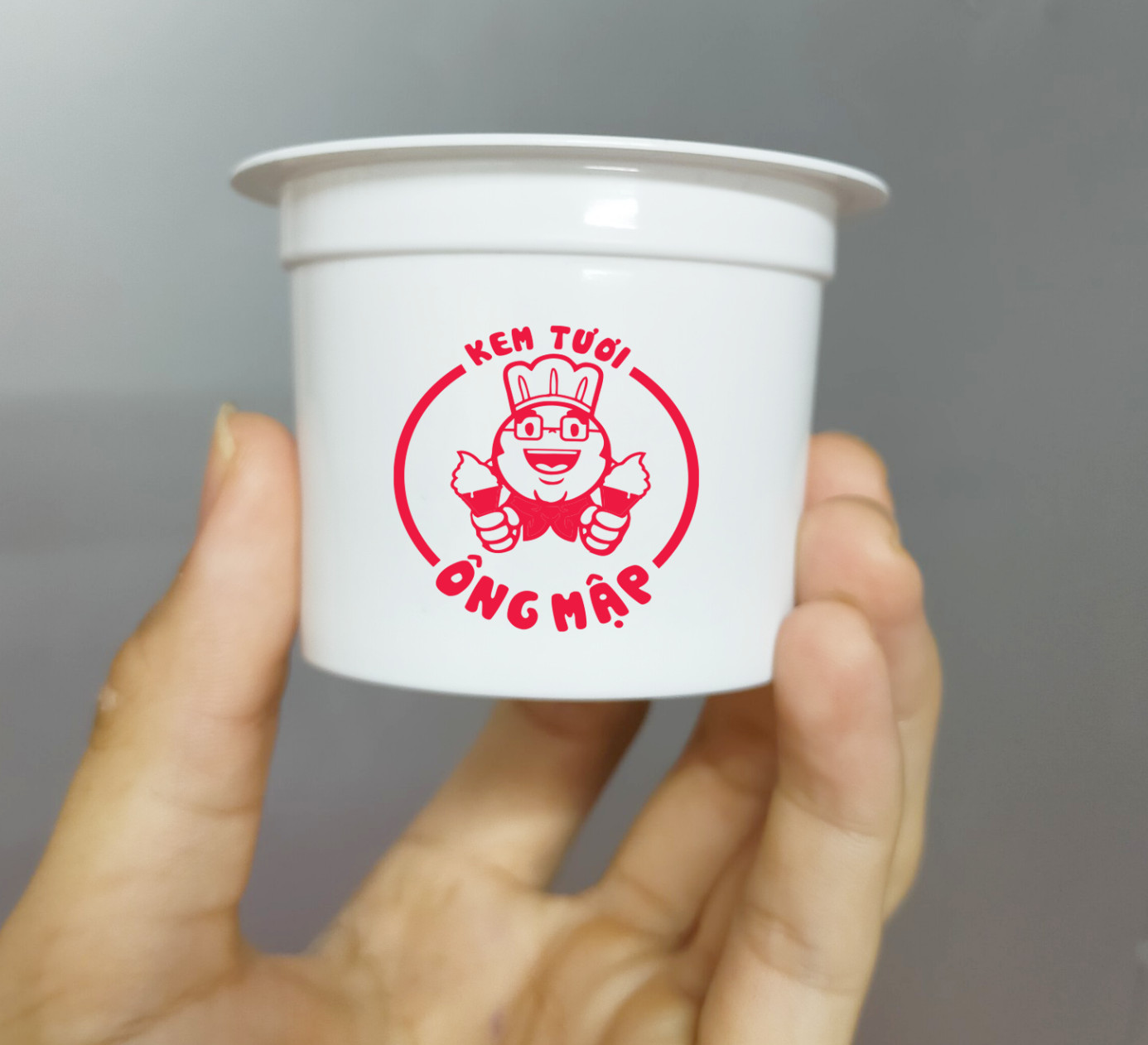 50 cốc/ ly kem 140ml kèm nắp, hủ nhựa đựng kem, hủ đựng sữa chua, đựng nước sốt