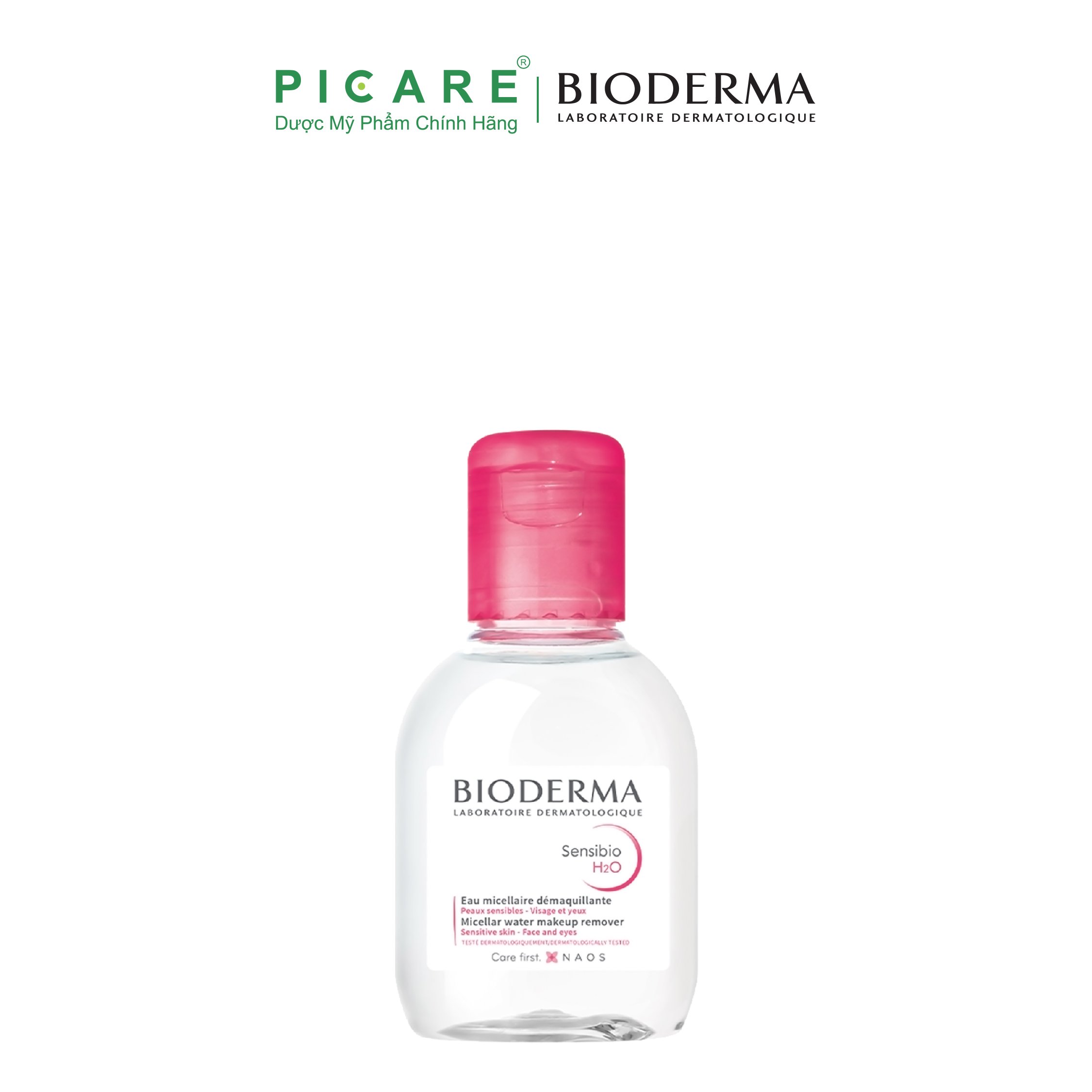 Nước Tẩy Trang Công Nghệ Micella Bioderma Sensibio H2O - 100Ml