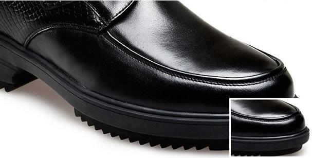 Giày cao nam 10 cm hàng thương hiệu GOG GCD562510D màu đen