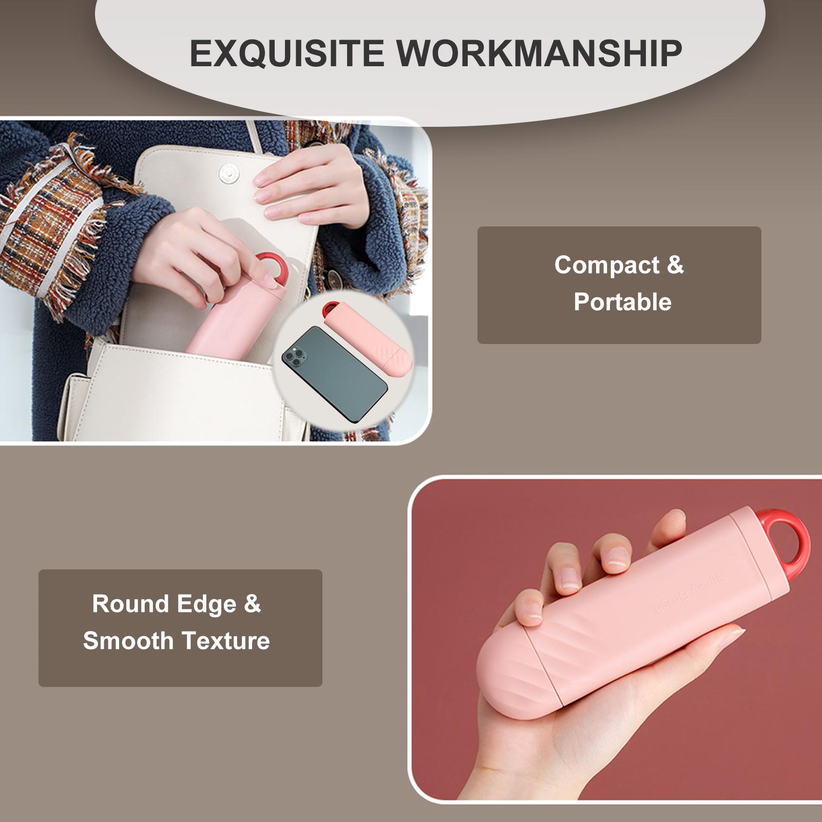 Bàn chải tẩy lông thú cưng 2 mặt, làm sạch lông trên quần áo, sofa, nhỏ gọn dễ dàng mang theo