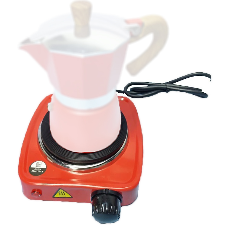 Bộ bếp điện mini và bình pha cà phê espresso Ý