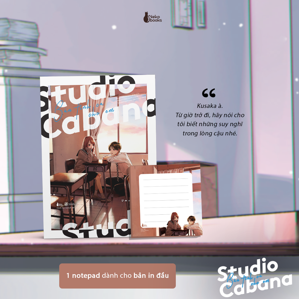 Sách Studio Cabana – Bản Tình Ca Cho Em (Tập 4)