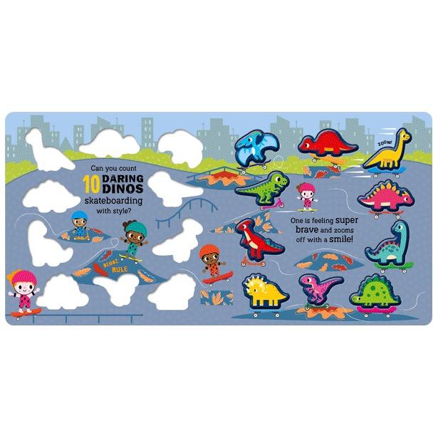 Sách ngoại văn: Count Down 10 Daring Dinos