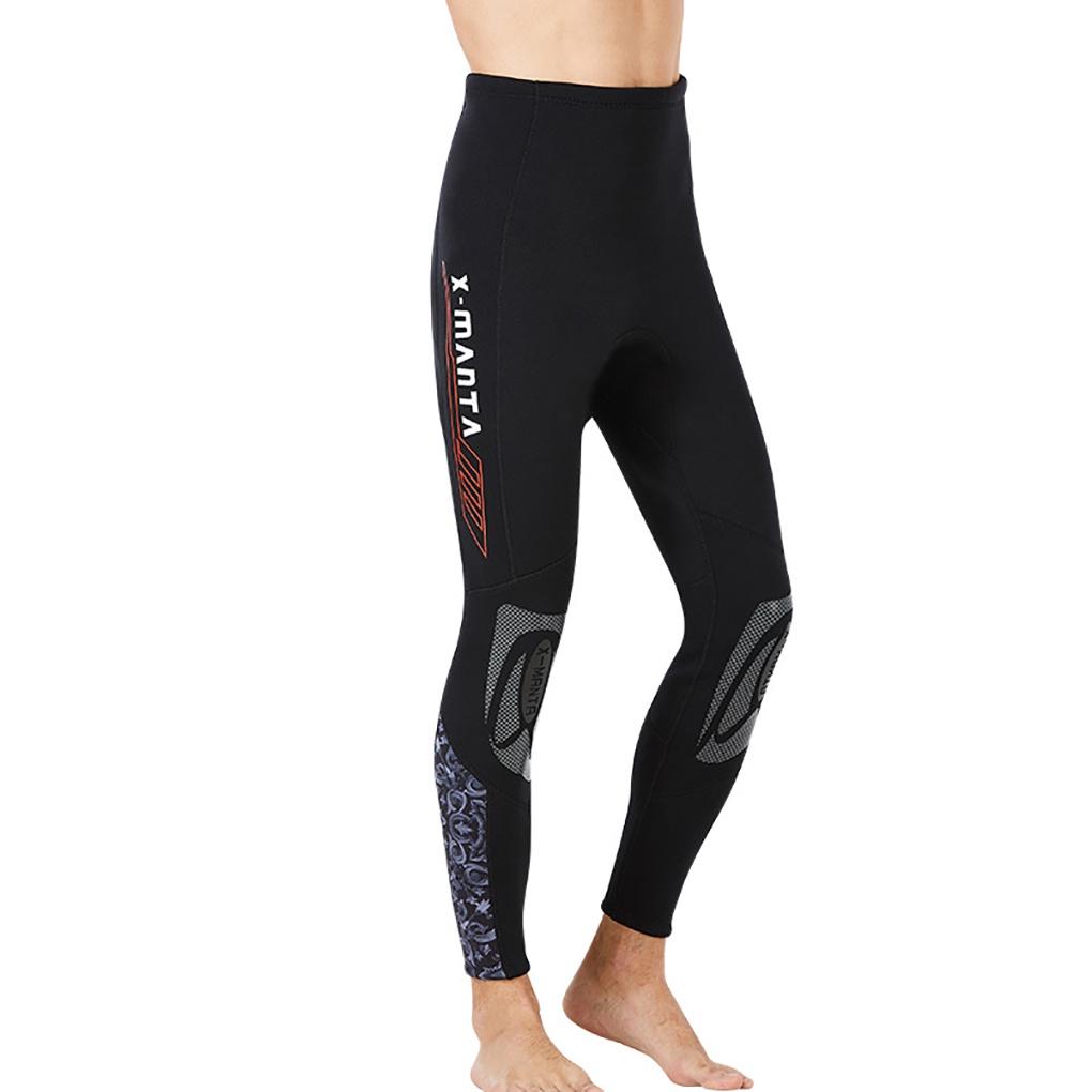 DIVE SAIL 3MM Neoprene Pants Split-type Seamless Stitching Three-layer Sun-proof Stretchy Diving Leggings forELEN