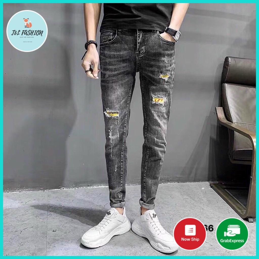 Quần Jean, Quần Bò Nam kiểu phong cách hàn quốc hot trend 2021 msa28