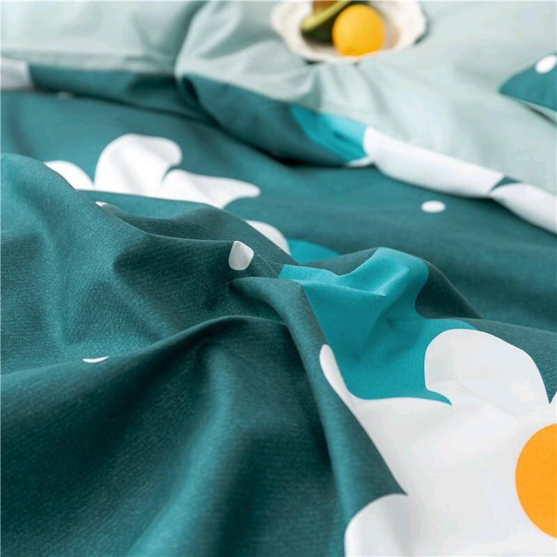 Bộ chăn ga Cotton Poly hoa bả cánh - Hàng nhập khẩu