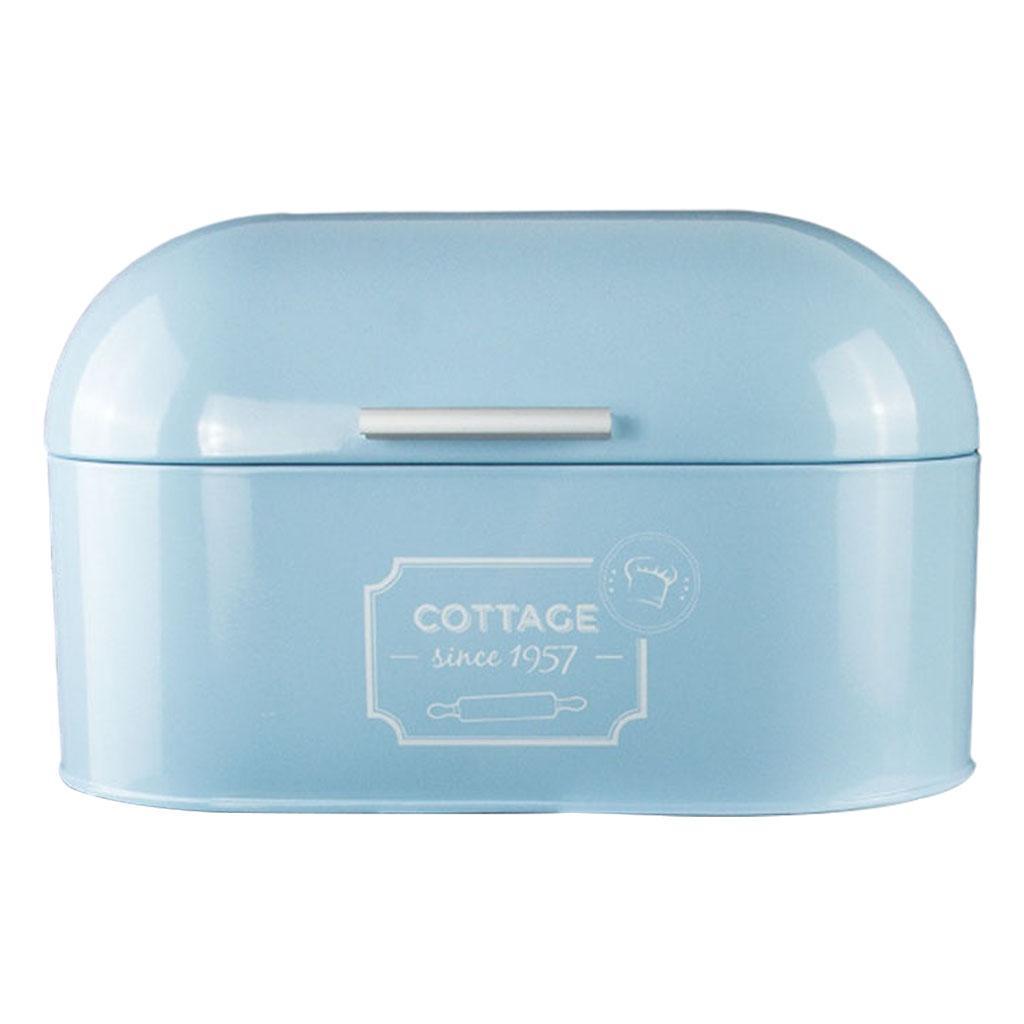 Farmhouse Bread Box Cosmetics Organizer Food Storage for Countertop Kitchen
